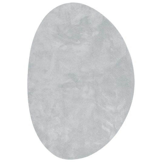 Vidaxl vloerkleden huarte grijs 120 x 170 cm polyester