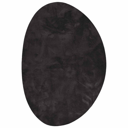 Vidaxl vloerkleden huarte zwart 120 x 170 cm polyester