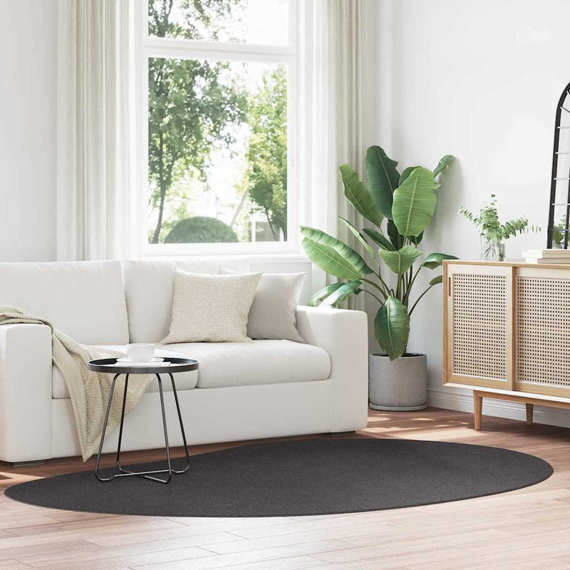 Afbeelding laden in galerijviewer, Vidaxl vloerkleden huarte antraciet 160 x 230 cm polyester
