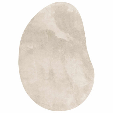 Vidaxl vloerkleden huarte beige 140 x 200 cm polyester