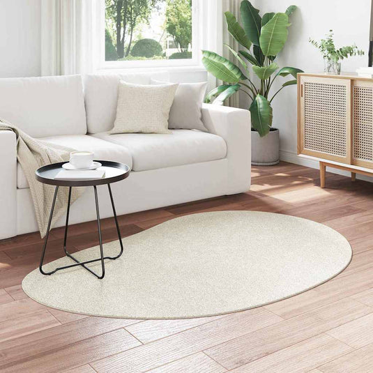 Vidaxl vloerkleden huarte crème 120 x 170 cm polyester