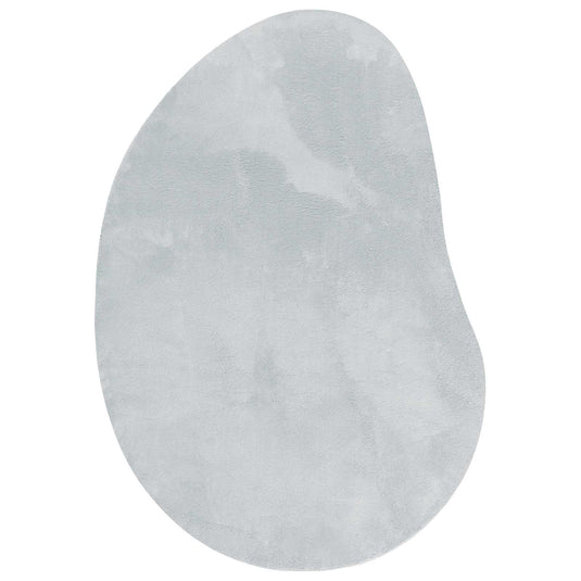 Vidaxl vloerkleden huarte grijs 100 x 200 cm polyester