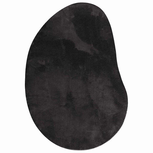 Vidaxl vloerkleden huarte zwart 100 x 200 cm polyester