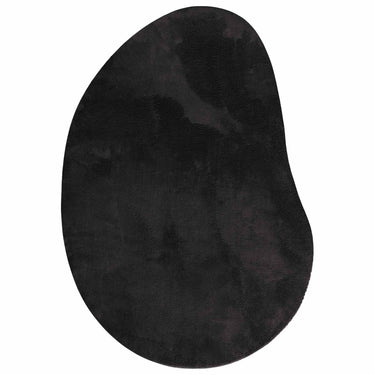Vidaxl vloerkleden huarte zwart 120 x 170 cm polyester