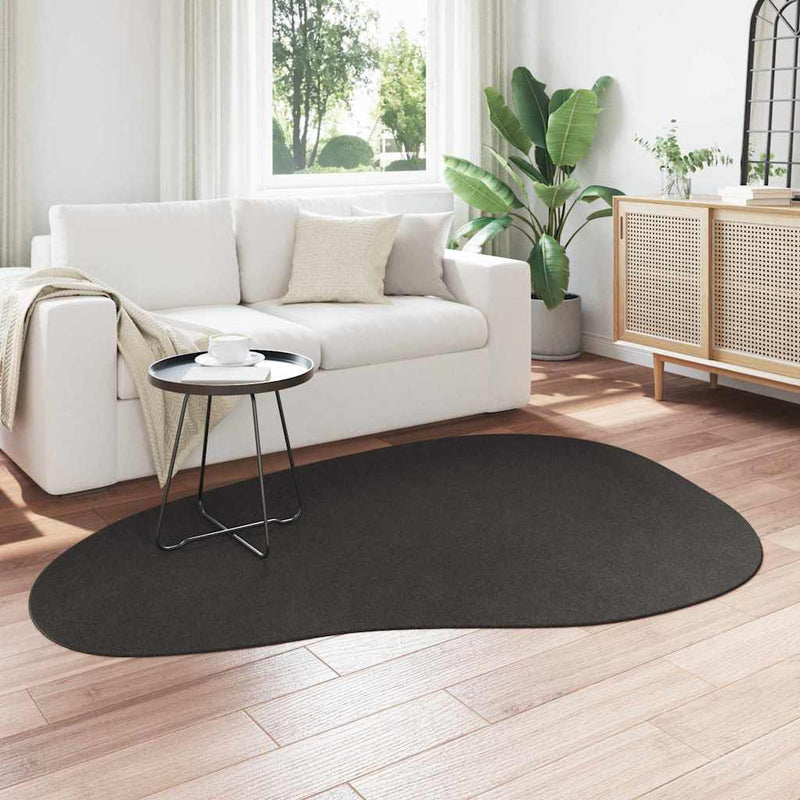 Afbeelding laden in galerijviewer, Vidaxl vloerkleden huarte antraciet 140 x 200 cm polyester
