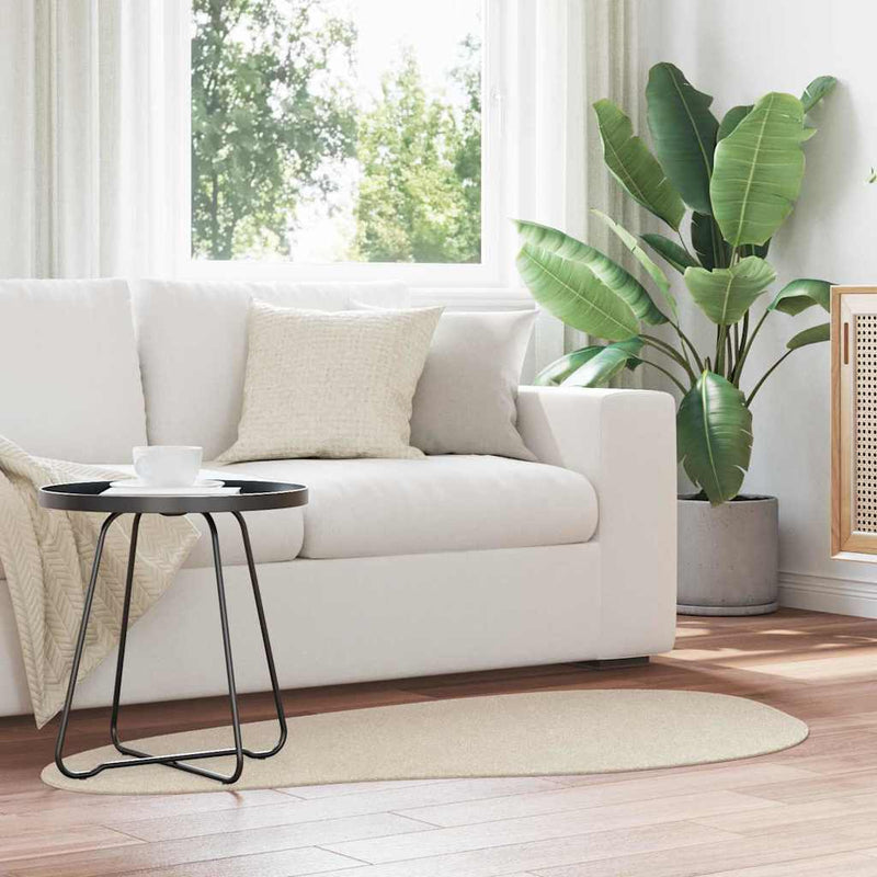 Afbeelding laden in galerijviewer, Vidaxl vloerkleden huarte beige 80 x 150 cm polyester
