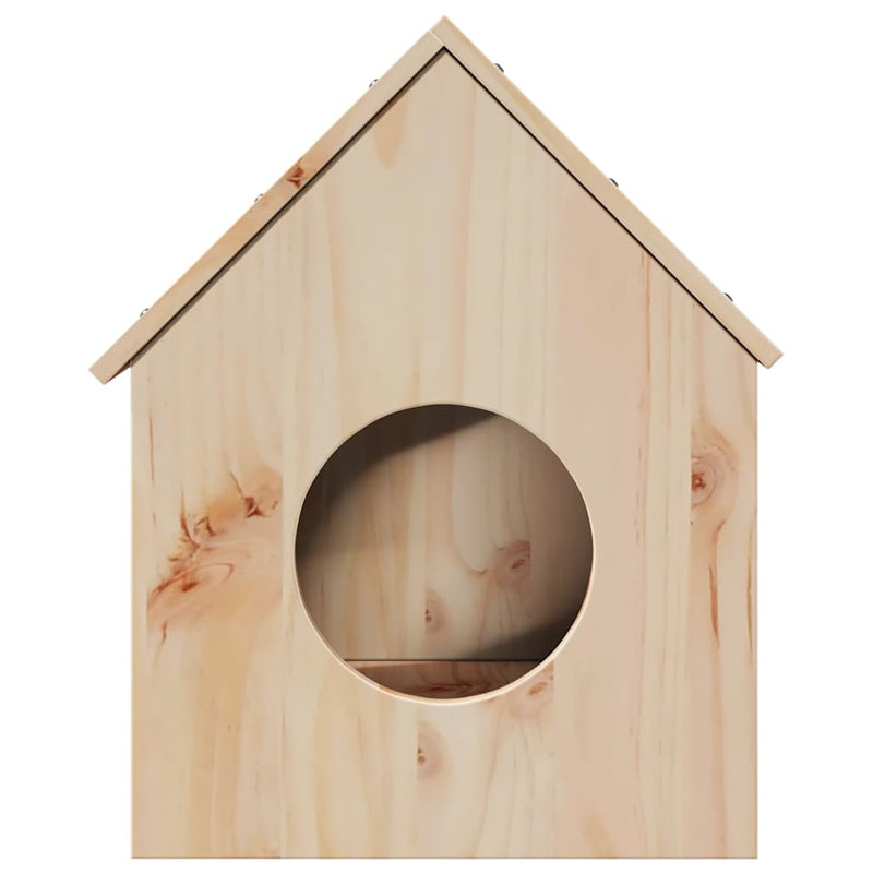 Load image into Gallery viewer, Vidaxl kattenhuis 41x50x50 cm massief grenenhout
