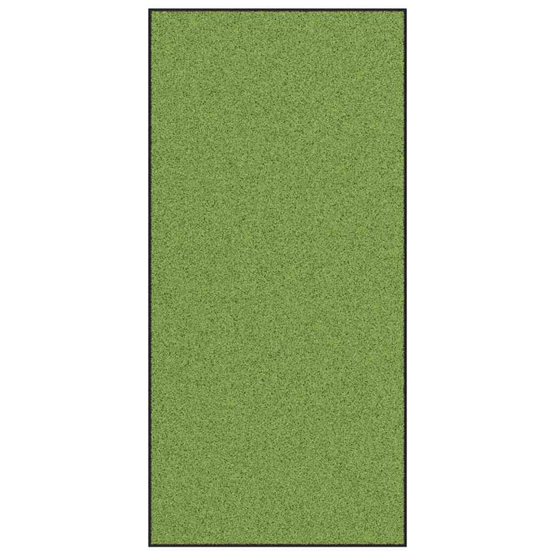 ギャラリービューアに画像をロードする, Vidaxl deurmat anders groen en zwart 120 x 250 cm polyamide en pvc
