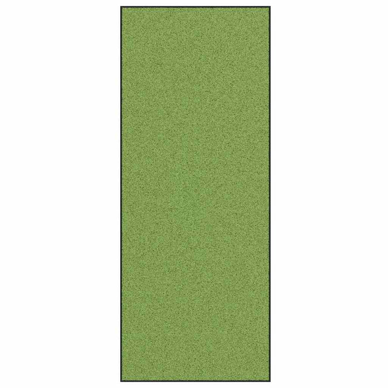 ギャラリービューアに画像をロードする, Vidaxl deurmat anders groen en zwart 120 x 300 cm polyamide en pvc
