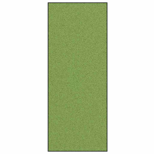 Vidaxl deurmat anders groen en zwart 120 x 300 cm polyamide en pvc
