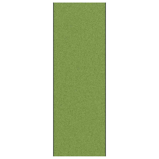 Vidaxl deurmat anders groen en zwart 120 x 350 cm polyamide en pvc