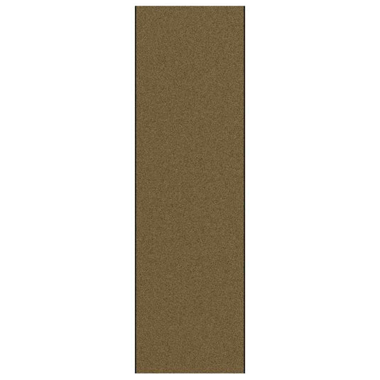 Vidaxl deurmat anders bruin en zwart 120 x 400 cm polyamide en pvc