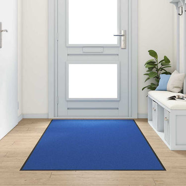 Vidaxl deurmat anders blauw en zwart 120 x 300 cm polyamide en pvc