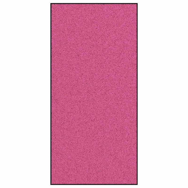 ギャラリービューアに画像をロードする, Vidaxl deurmat anders roze en zwart 120 x 250 cm polyamide en pvc
