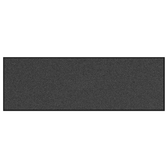 Vidaxl deurmat antraciet en zwart 60 x 180 cm polypropyleen en vinyl
