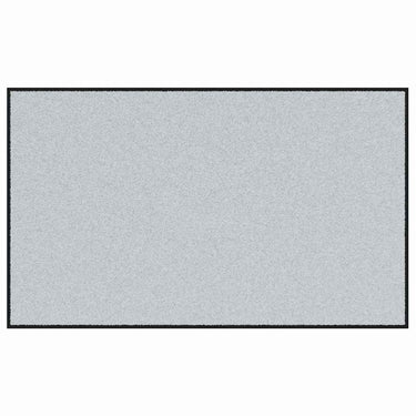 Vidaxl deurmat grijs en zwart 90 x 150 cm polypropyleen en vinyl