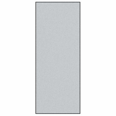 Vidaxl deurmat grijs en zwart 120 x 300 cm polypropyleen en vinyl