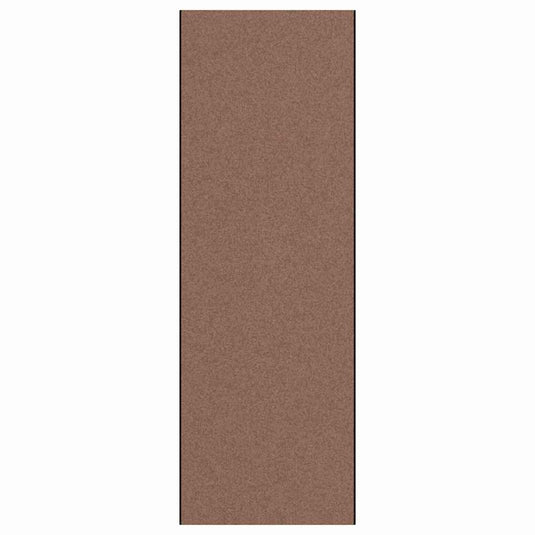 Vidaxl deurmat bruin en zwart 120 x 350 cm polypropyleen en vinyl
