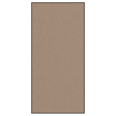 Vidaxl deurmat beige en zwart 120 x 250 cm polypropyleen en vinyl