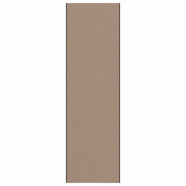 Vidaxl deurmat beige en zwart 120 x 400 cm polypropyleen en vinyl