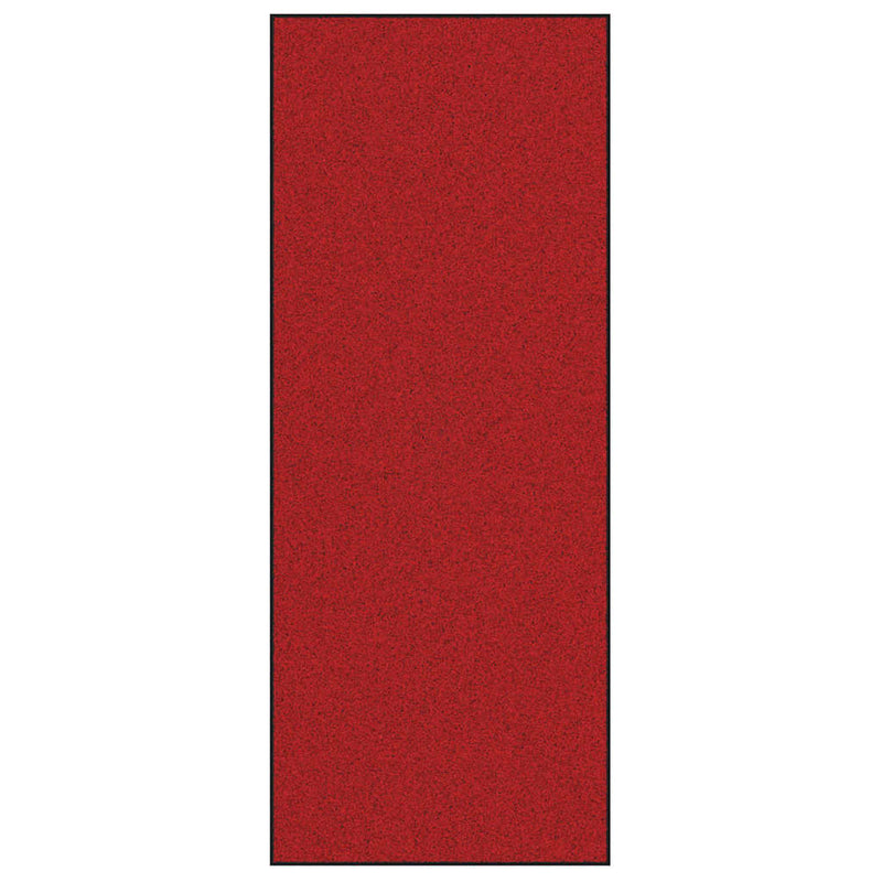 Afbeelding laden in galerijviewer, Vidaxl deurmat rood en zwart 120 x 300 cm polypropyleen en vinyl
