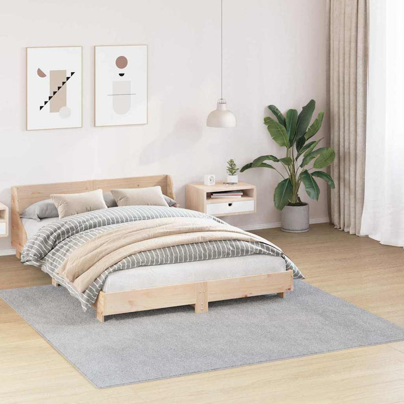 Afbeelding laden in galerijviewer, Vidaxl antislip shaggy tapijt grijs 200 x 200 cm pp
