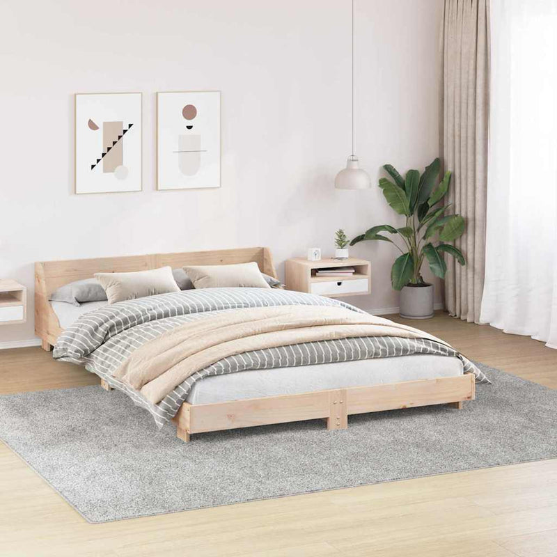 Afbeelding laden in galerijviewer, Vidaxl antislip shaggy tapijt grijs 240 x 340 cm pp
