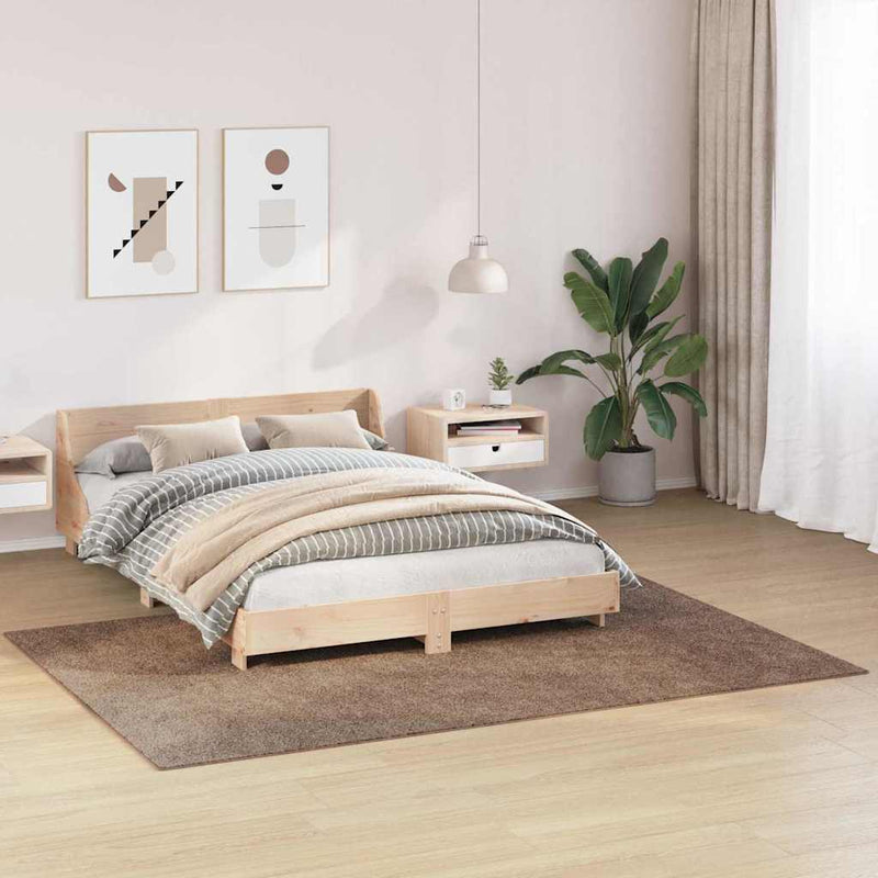 Afbeelding laden in galerijviewer, Vidaxl antislip shaggy tapijt bruin 160 x 230 cm pp
