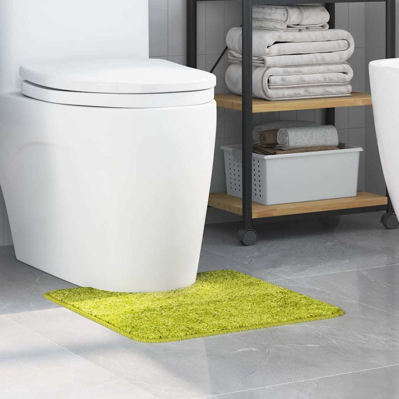 Afbeelding laden in galerijviewer, Vidaxl antislip badmat met toilet cut groen 50 x 50 cm pp
