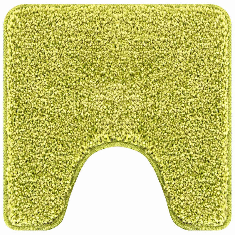 Afbeelding laden in galerijviewer, Vidaxl antislip badmat met toilet cut groen 50 x 50 cm pp
