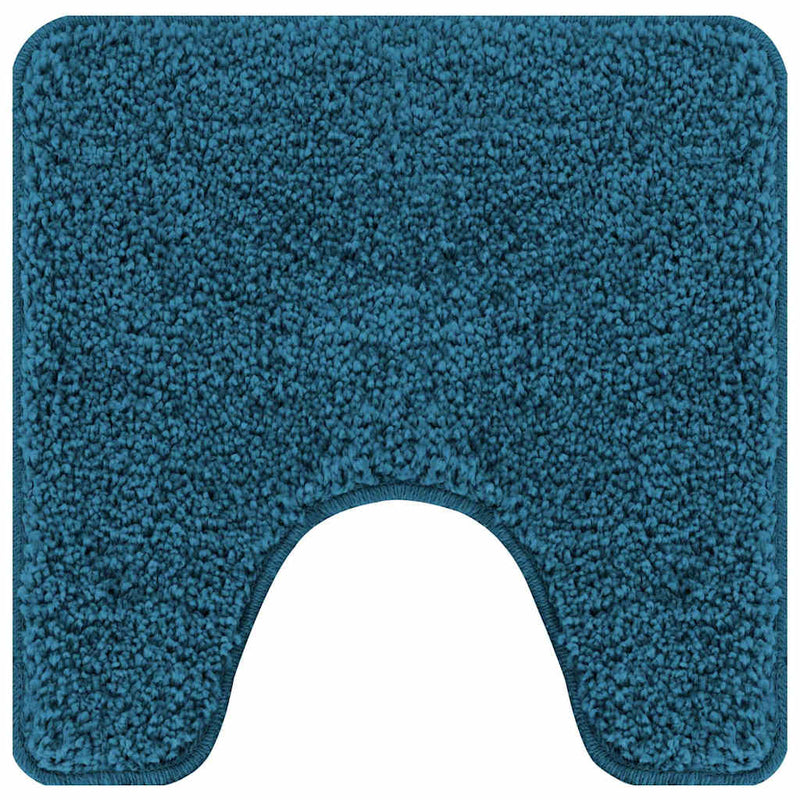 ギャラリービューアに画像をロードする, Vidaxl antislip badmat met toilet cut blauw 50 x 50 cm pp
