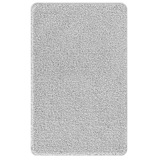 Vidaxl antislip badmat grijs 60 x 90 cm pp