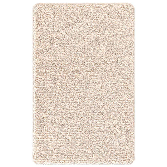 Vidaxl antislip badmat crème 60 x 90 cm pp