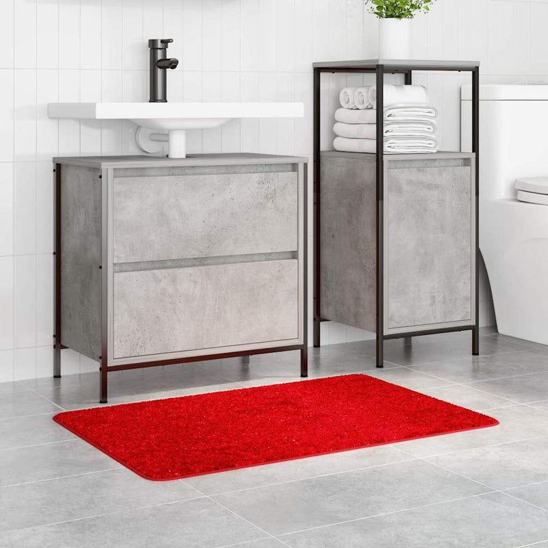 Afbeelding laden in galerijviewer, Vidaxl antislip badmat rood 60 x 90 cm pp
