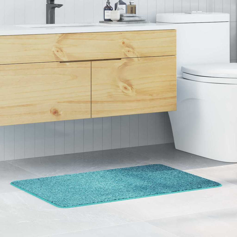 Chargez l'image dans la visionneuse de la galerie, Vidaxl antislip badmat turquoise 60 x 90 cm pp

