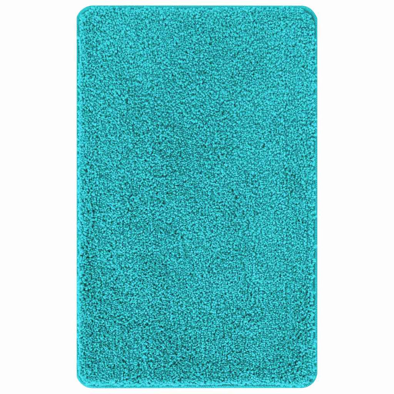 Chargez l'image dans la visionneuse de la galerie, Vidaxl antislip badmat turquoise 60 x 90 cm pp
