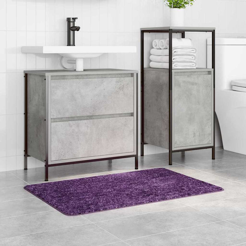 Afbeelding laden in galerijviewer, Vidaxl antislip badmat paars 60 x 90 cm pp
