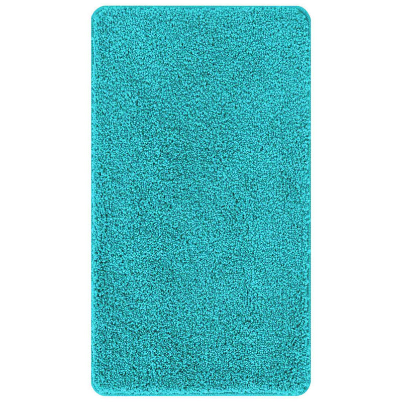 Afbeelding laden in galerijviewer, Vidaxl antislip badmat turquoise 70 x 120 cm pp
