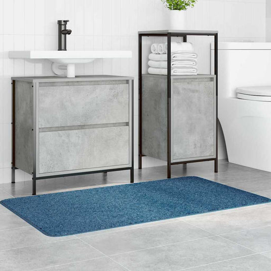 Vidaxl antislip badmat blauw 70 x 120 cm pp