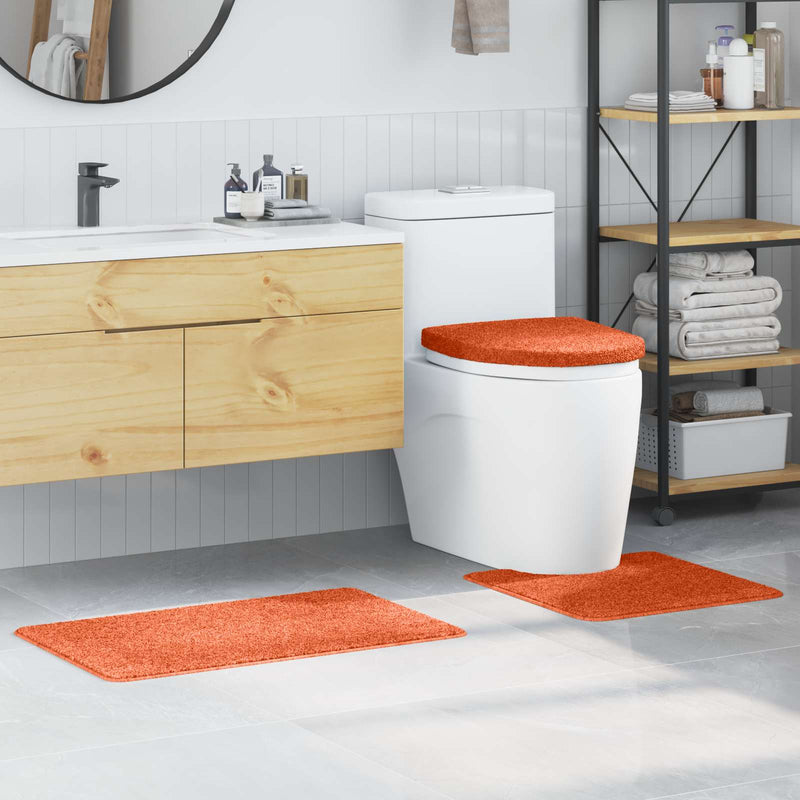 ギャラリービューアに画像をロードする, Vidaxl antislip badmat set 3 pcs oranje pp
