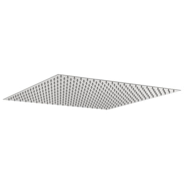 Vidaxl regendouchekop vierkant 50x50 cm roestvrij staal 304