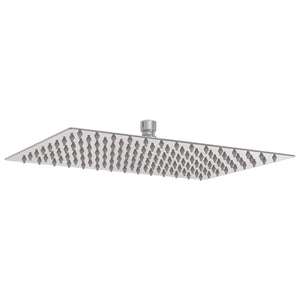Vidaxl regendouchekop rechthoekig 30x20 cm roestvrij staal 304