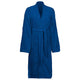Vidaxl badjas kinn blauw s katoen
