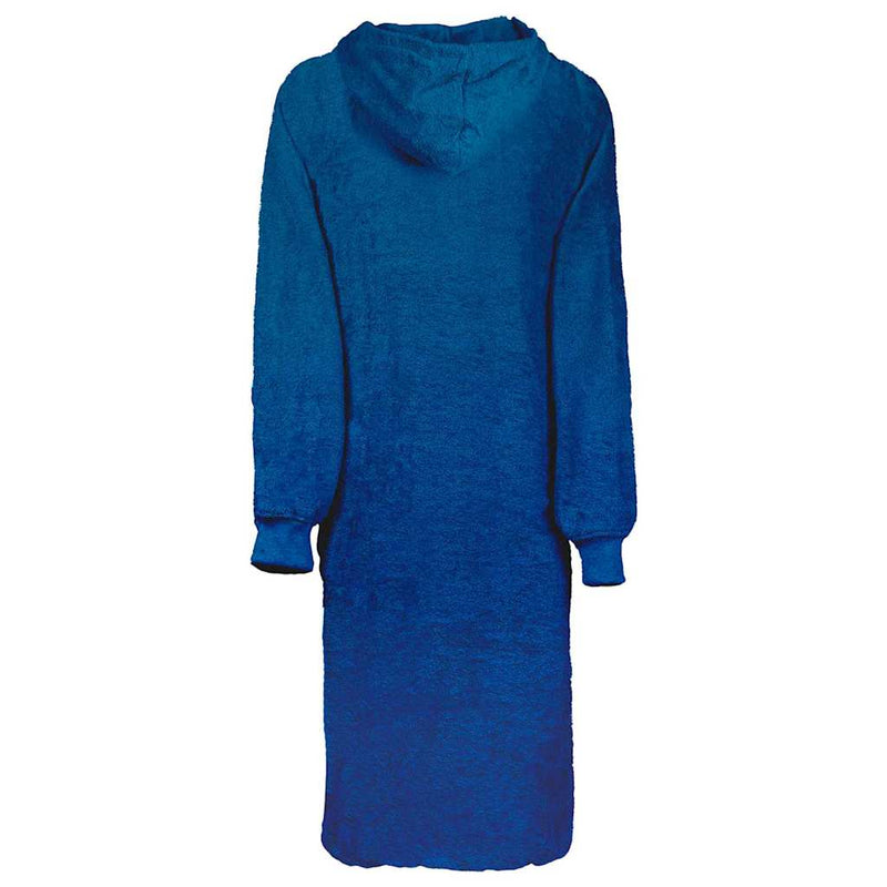 Afbeelding laden in galerijviewer, Vidaxl deken hoodie kinn marineblauw xl katoen
