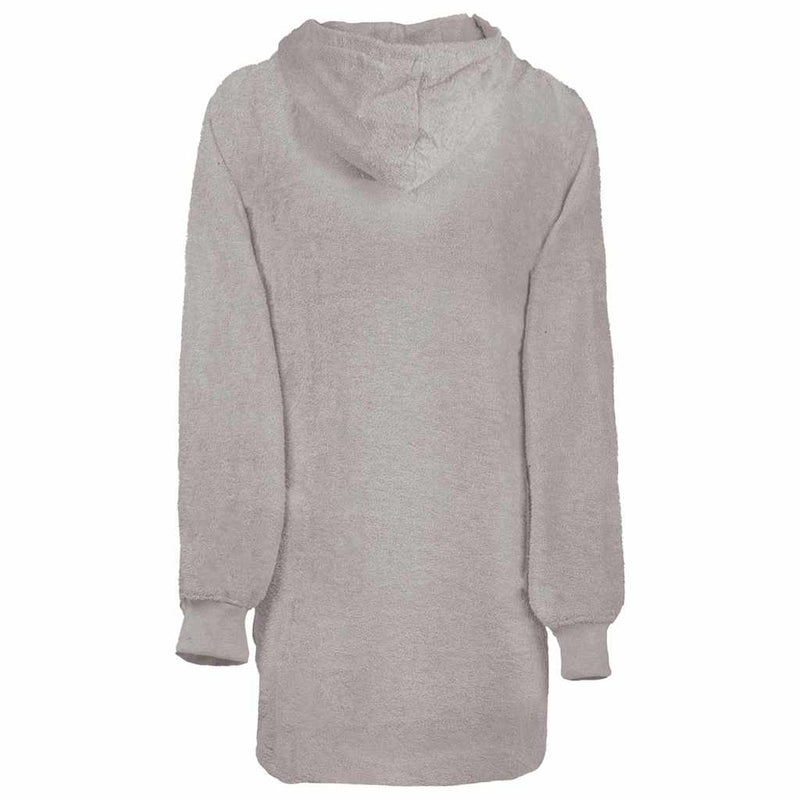 Afbeelding laden in galerijviewer, Vidaxl deken hoodie kinn grijs l katoen

