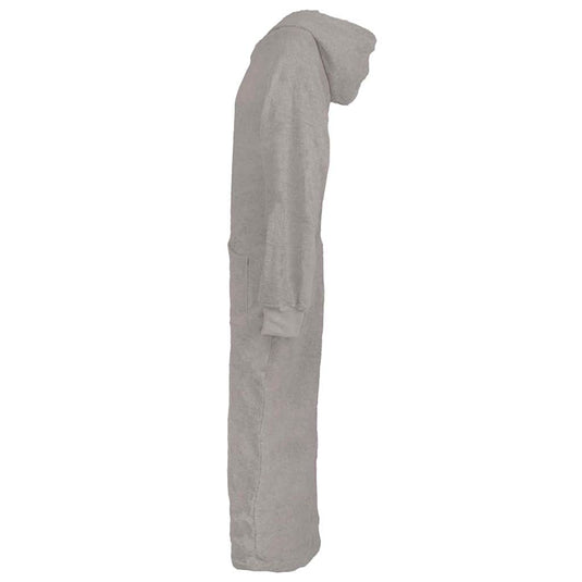 Vidaxl deken hoodie kinn grijs xxl katoen