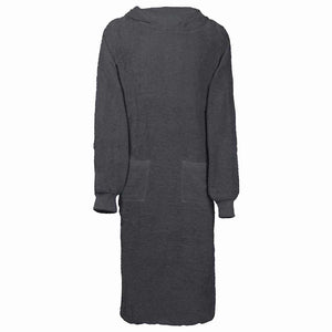 Vidaxl deken hoodie kinn antraciet xl katoen