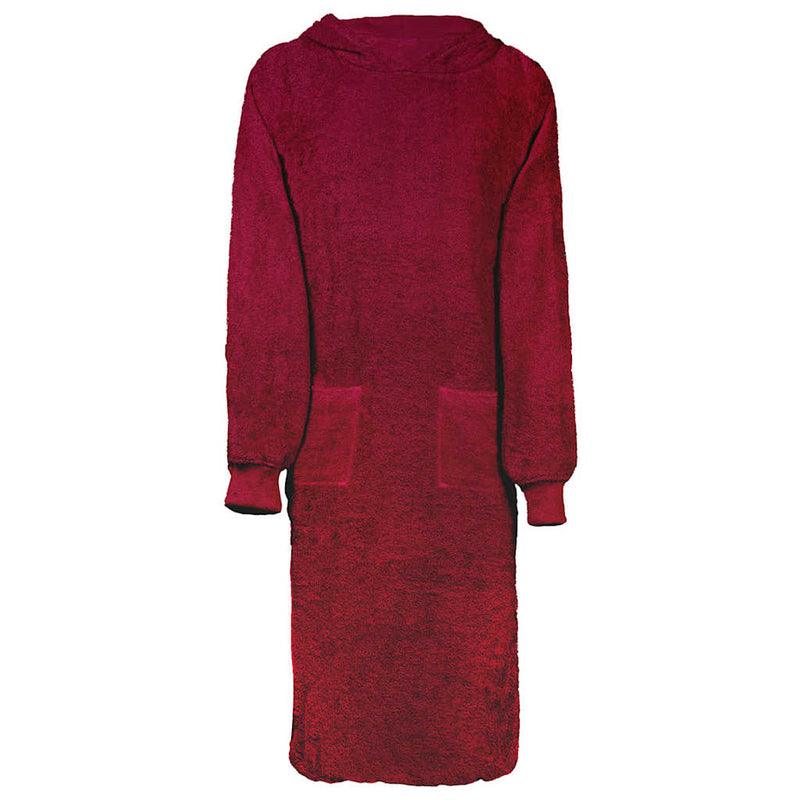 Chargez l'image dans la visionneuse de la galerie, Vidaxl deken hoodie kinn rood xl katoen
