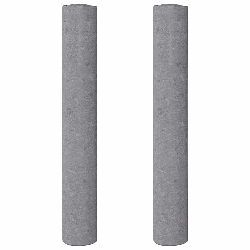 Afbeelding laden in galerijviewer, Vidaxl antislip schildersvlies 2 st 10 m 180 g m² grijs
