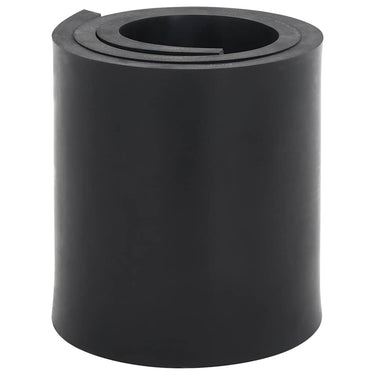 Vidaxl rubberen rand voor sneeuwploeg 120x15x1 cm zwart